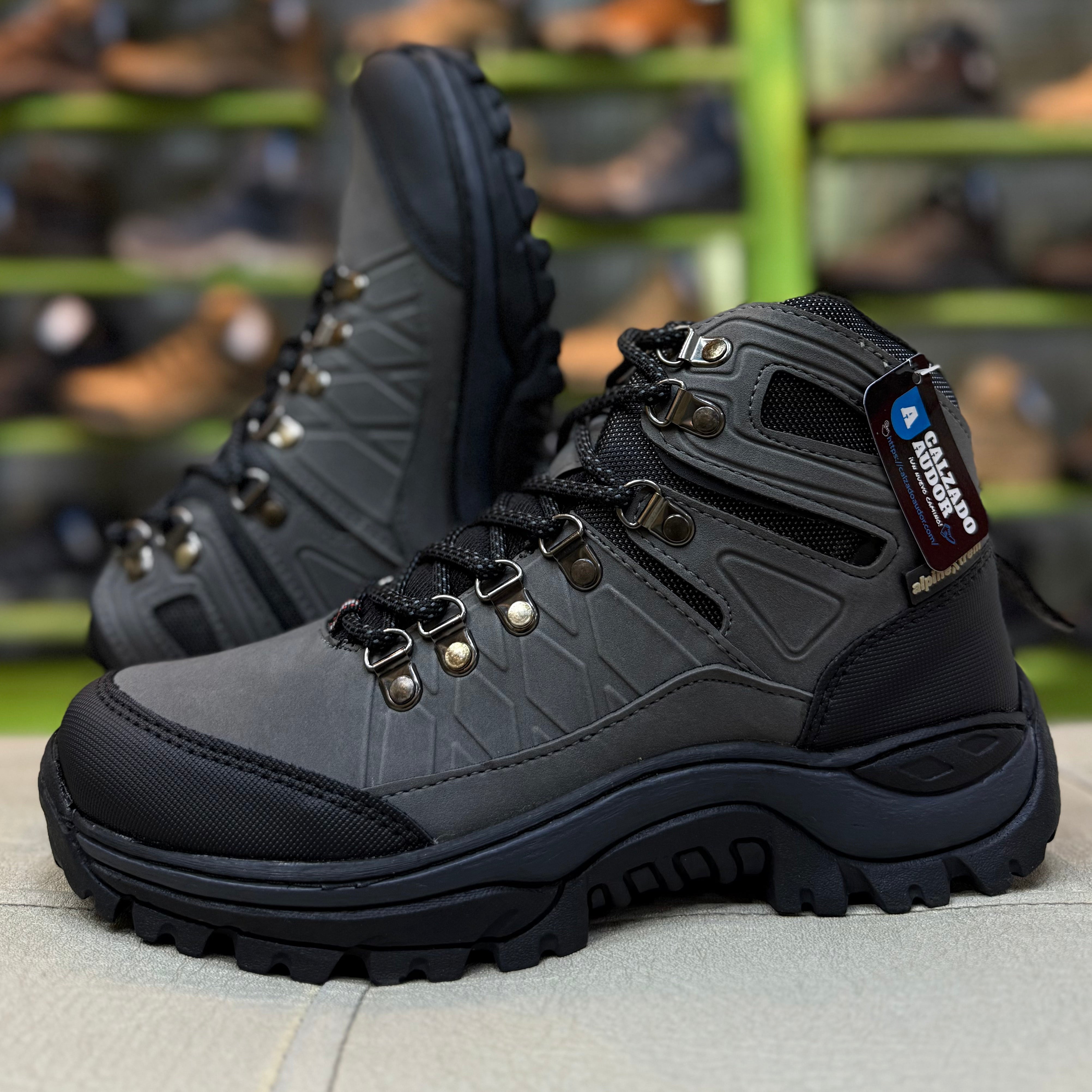 Bota Hombre Outdoor Ref- 232 Gris – Calzado Audor