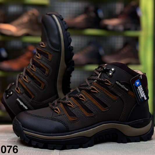 Bota Hombre Outdoor Ref-076 Cafe