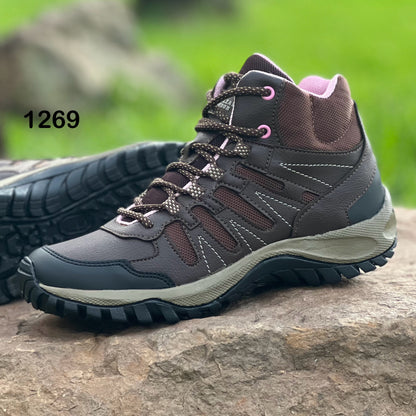 Bota mujer Outdoor Ref- 1269 Café