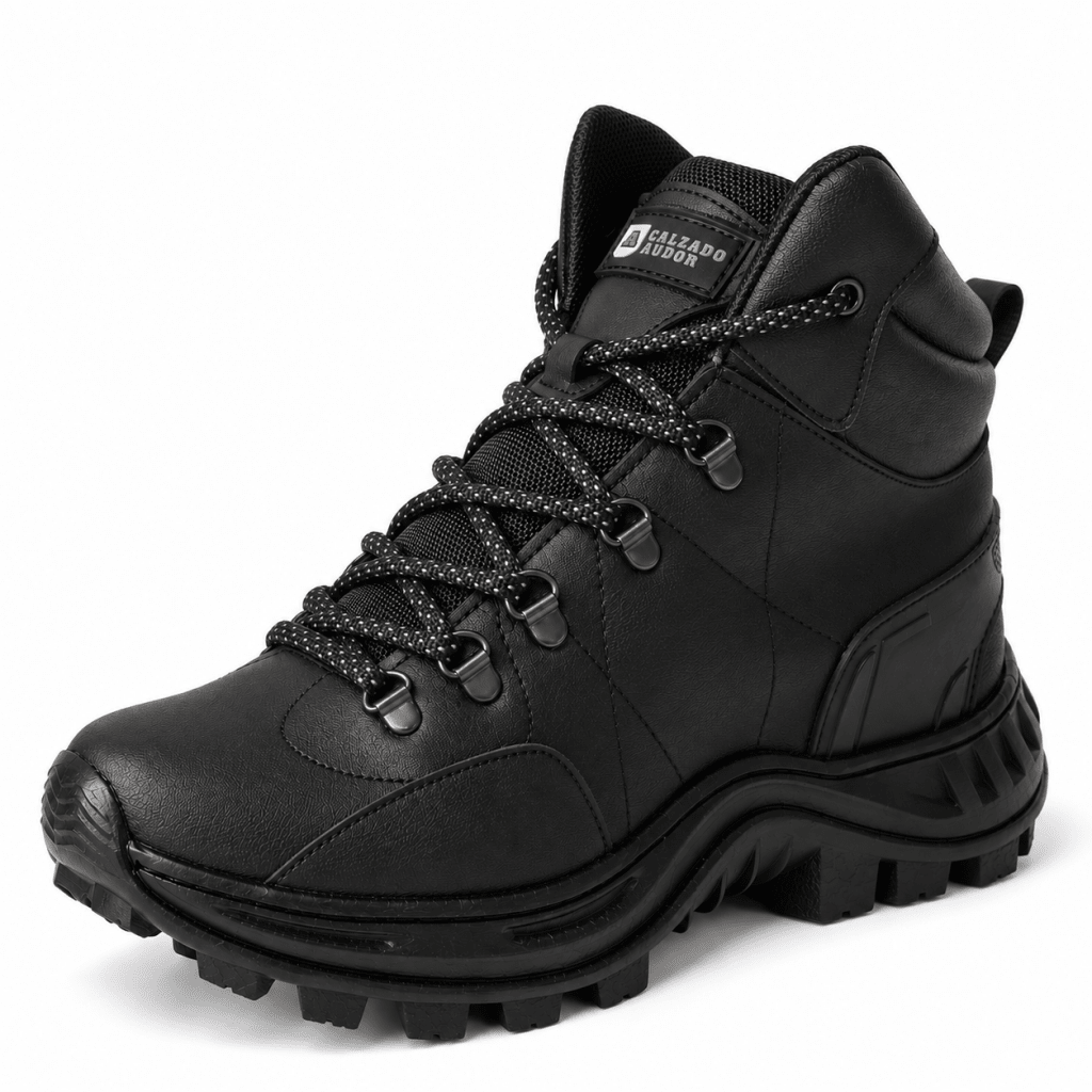 Bota Hombre Outdoor Ref- 1200 Negra - Calzado Audor