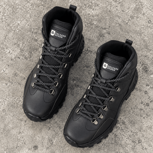 Bota Hombre Outdoor Ref- 1200 Negra - Calzado Audor
