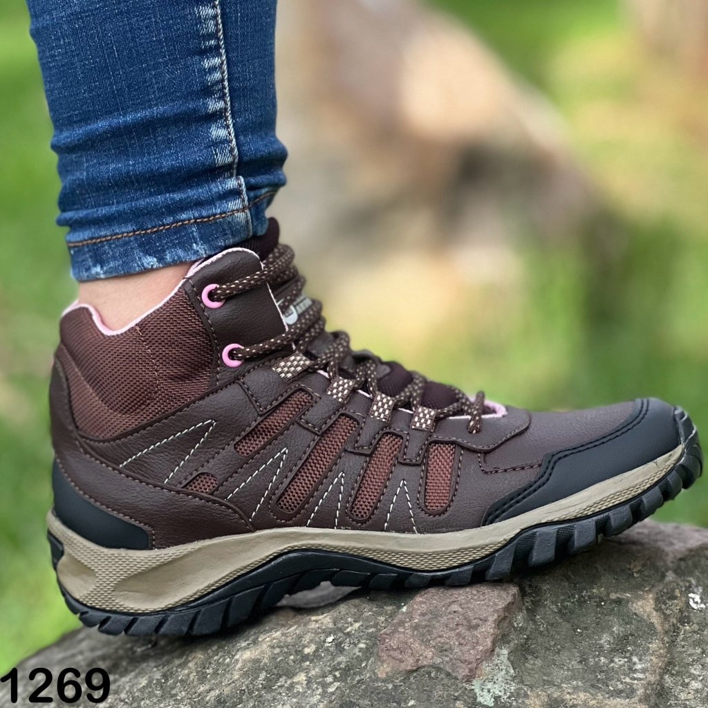 Bota mujer Outdoor Ref - 1269 Café - Calzado Audor