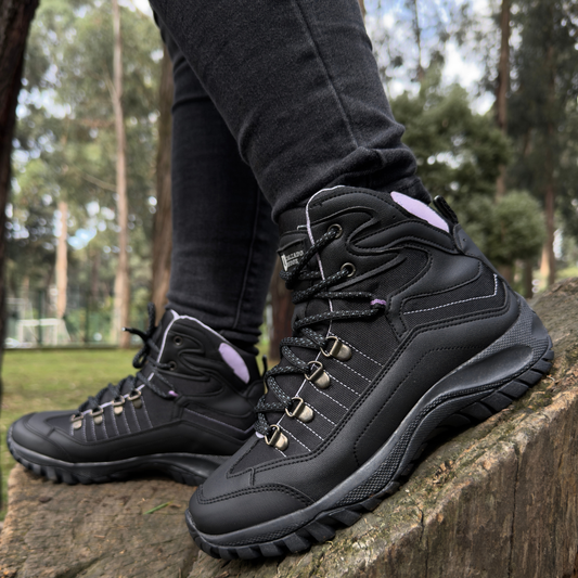 Bota mujer Outdoor Ref- 1475 Negra