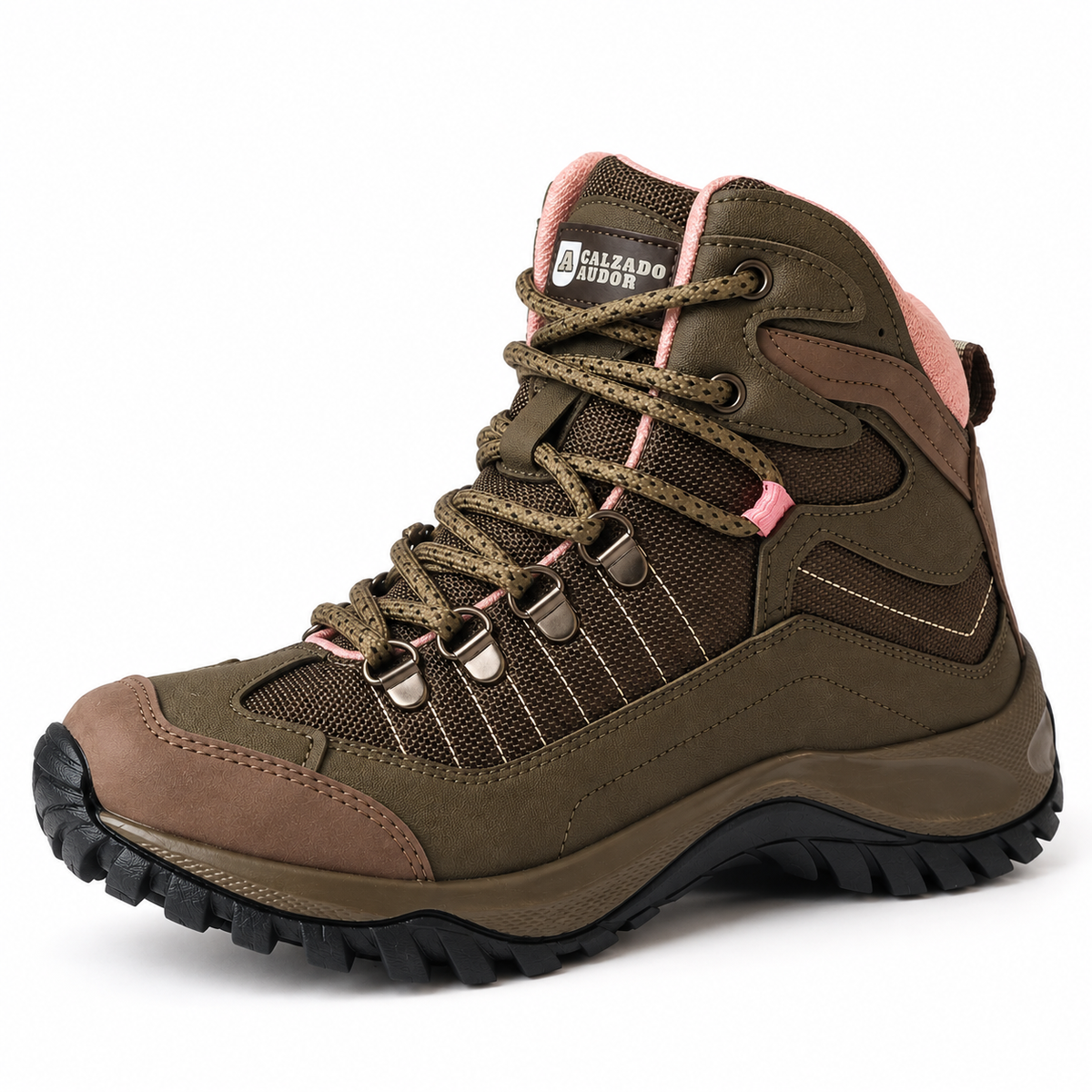 Bota mujer Outdoor Ref- 1475 Verde
