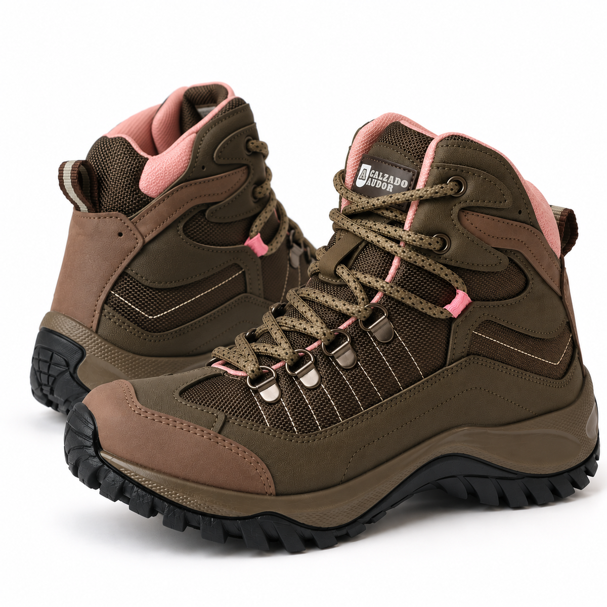 Bota mujer Outdoor Ref- 1475 Verde