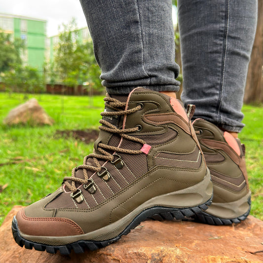 Bota mujer Outdoor Ref- 1475 Verde