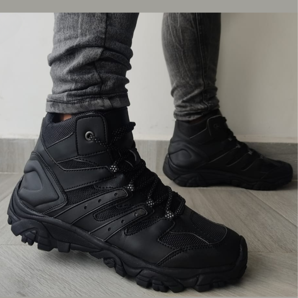 Bota Hombre Outdoor Ref- 1545 Negra