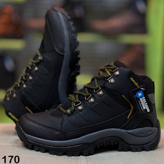 Bota Hombre Outdoor Ref- 170 negra