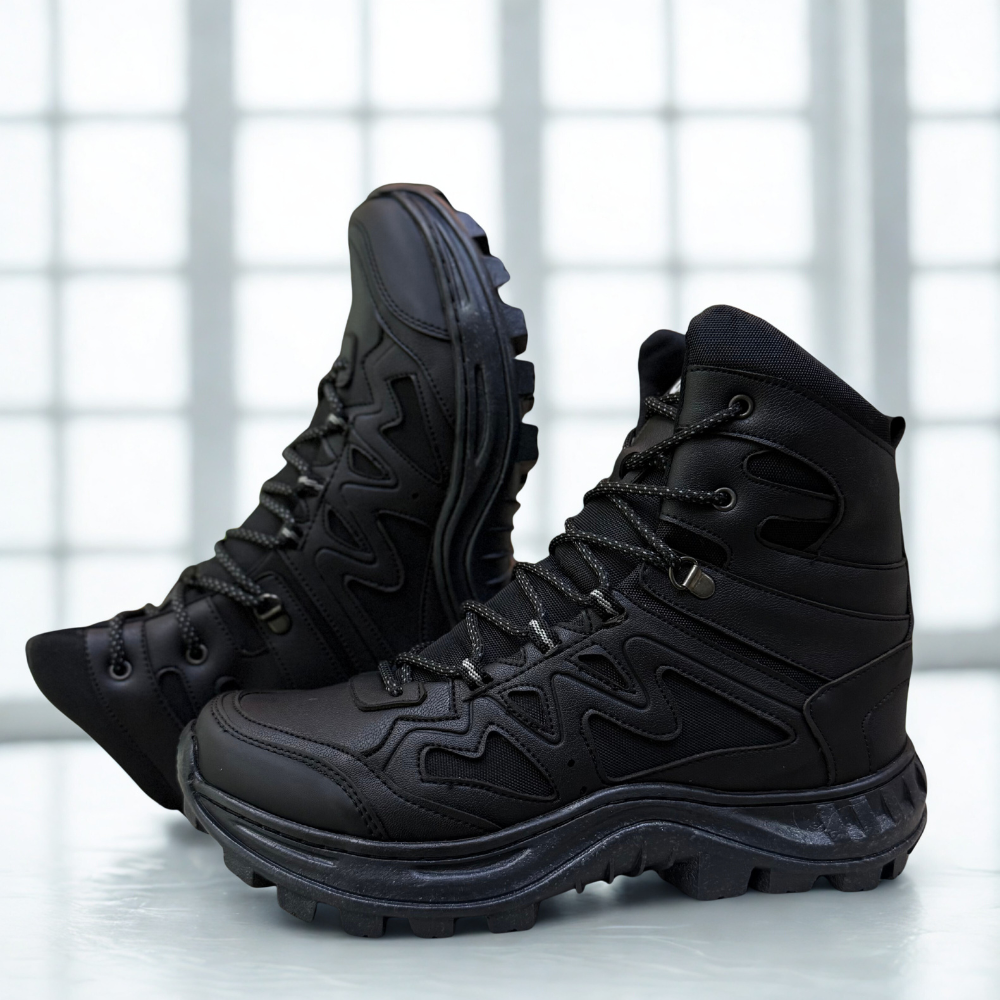 Bota Hombre Outdoor Ref- 2243 Negra