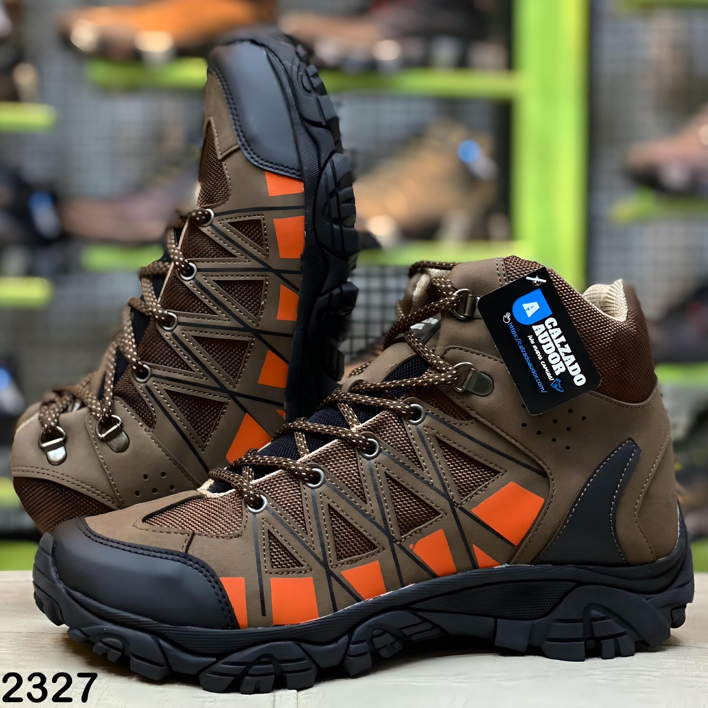 Bota Hombre Outdoor Ref- 2327 Café