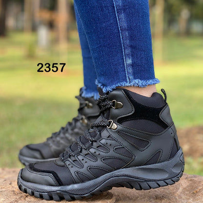 Bota Mujer Outdoor Ref- 2357 Negra