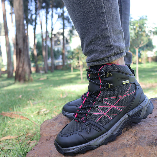 Bota Mujer Outdoor Ref- 2358 Negra