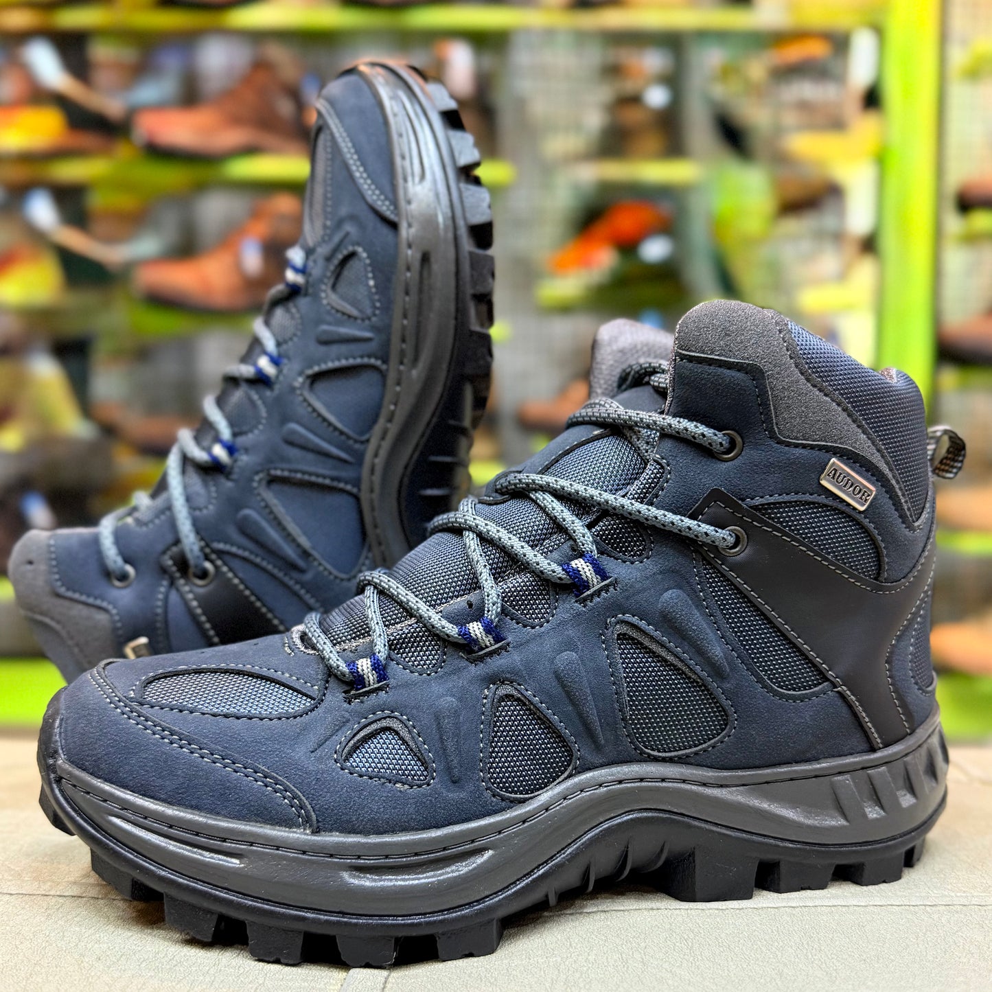 Bota Hombre Outdoor Ref- 2438 Azul