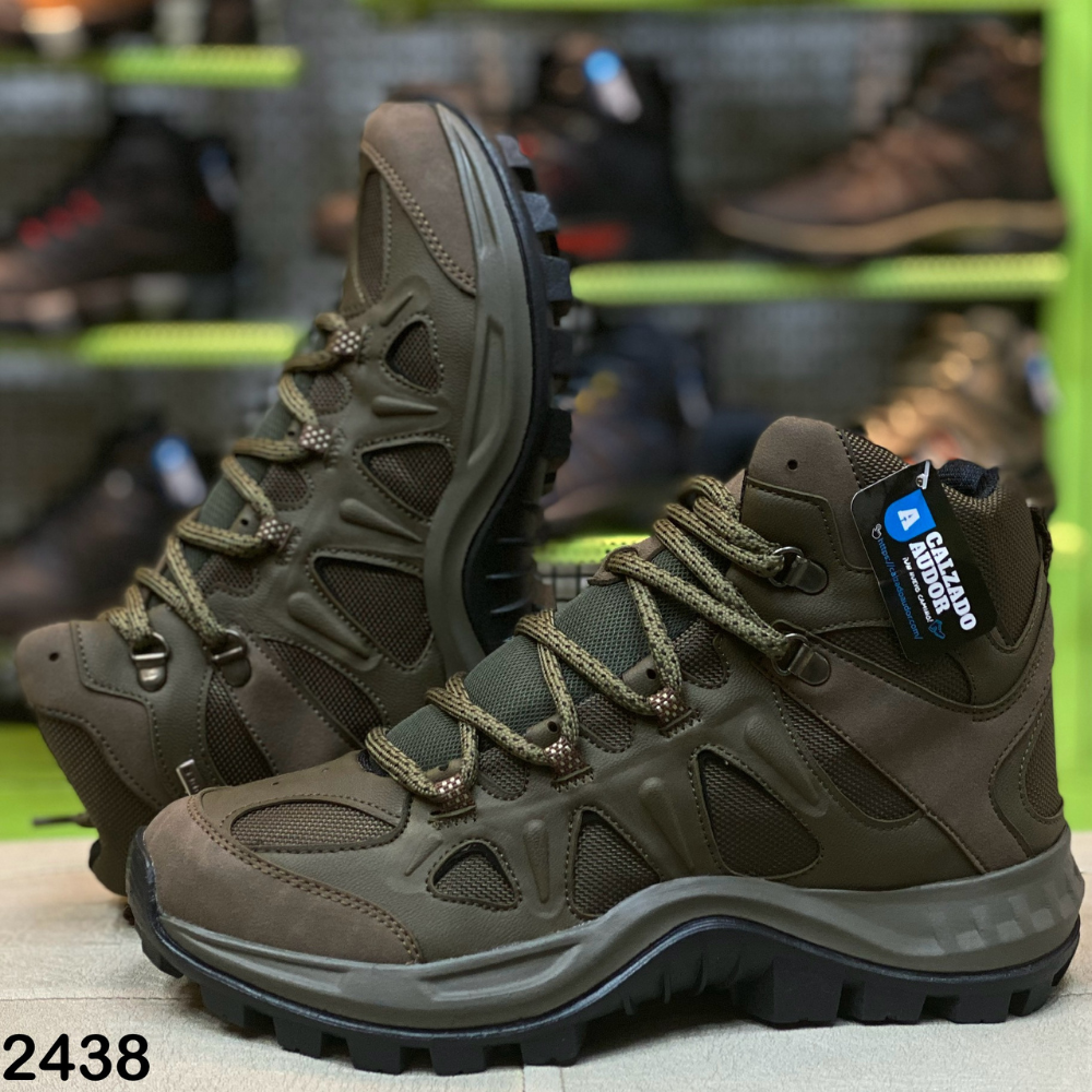 Bota Hombre Outdoor Ref- 2438 Verde