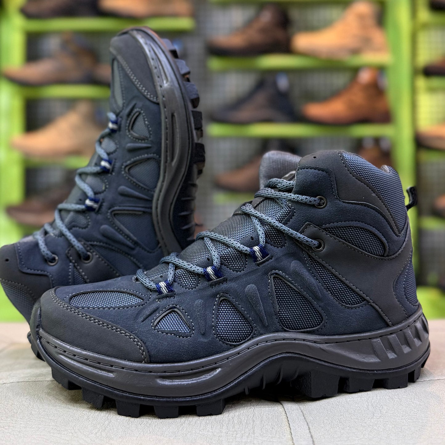 Bota Hombre Outdoor Ref- 2438 Azul