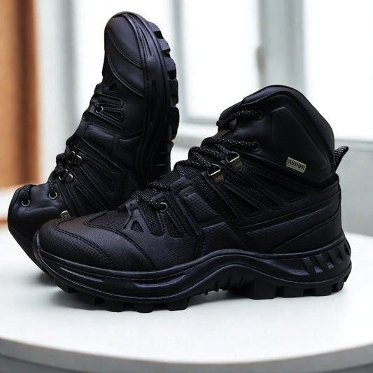 Bota Hombre Outdoor Ref- 2444 Negra