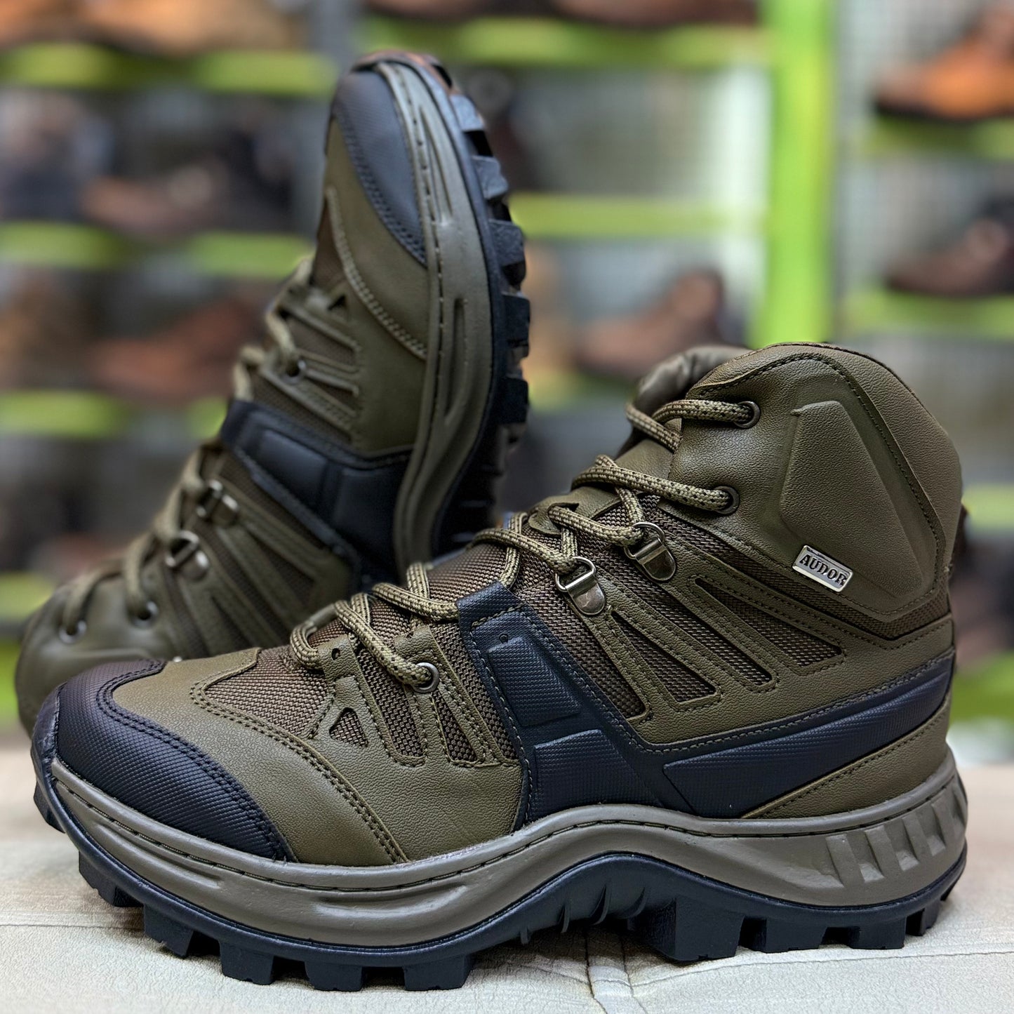 Bota Hombre Outdoor Ref- 2444 Verde