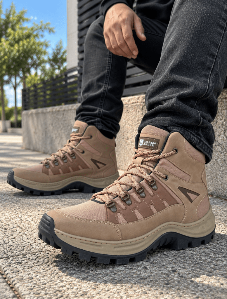 Bota Hombre Outdoor Ref- 2451 Arena - Calzado Audor