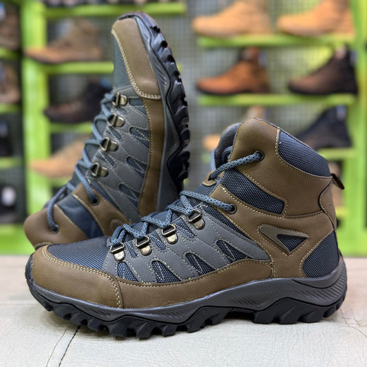 Bota Hombre Outdoor Ref- 2451 Azul x miel