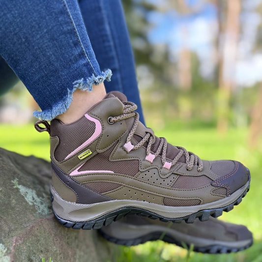 Bota mujer Outdoor Ref- 2462 Verde