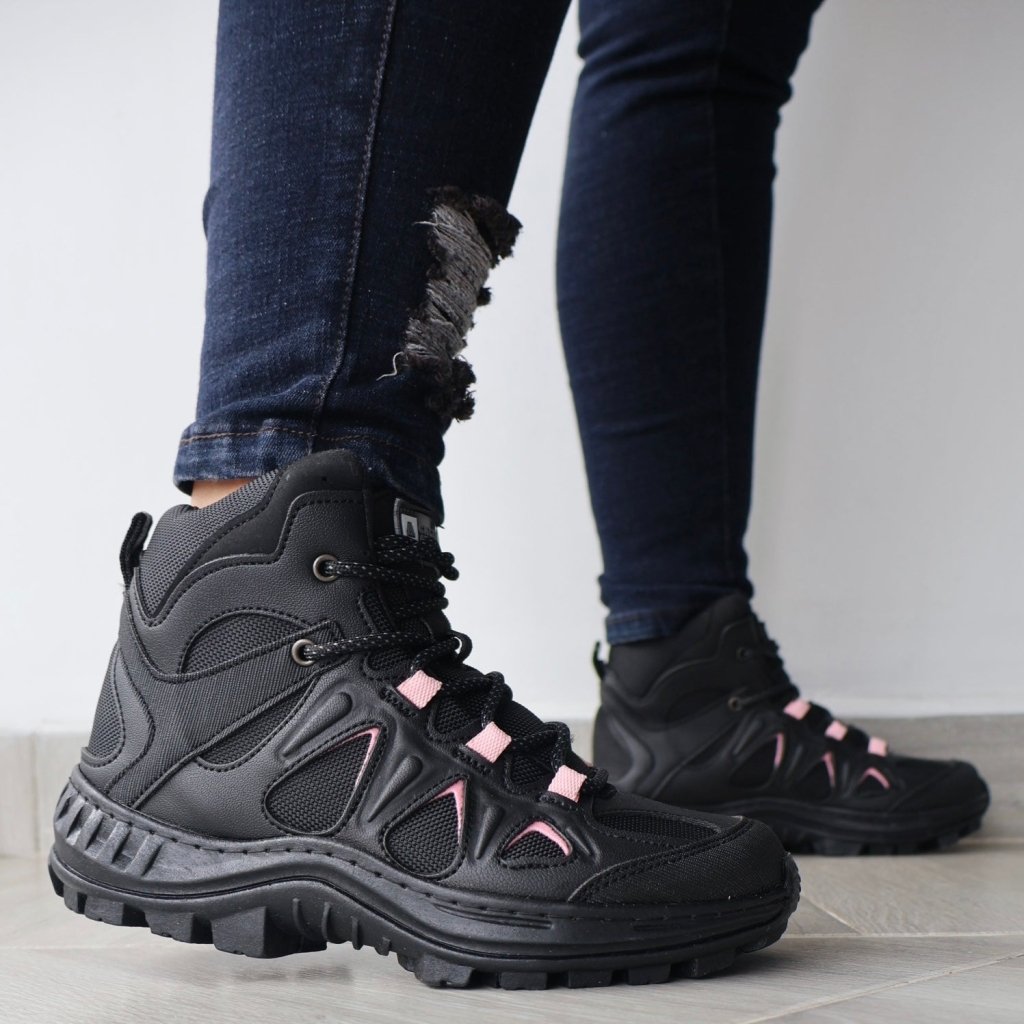 Bota mujer Outdoor Ref- 2468 Negra - Calzado Audor