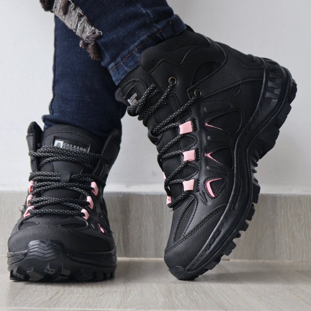 Bota mujer Outdoor Ref- 2468 Negra - Calzado Audor