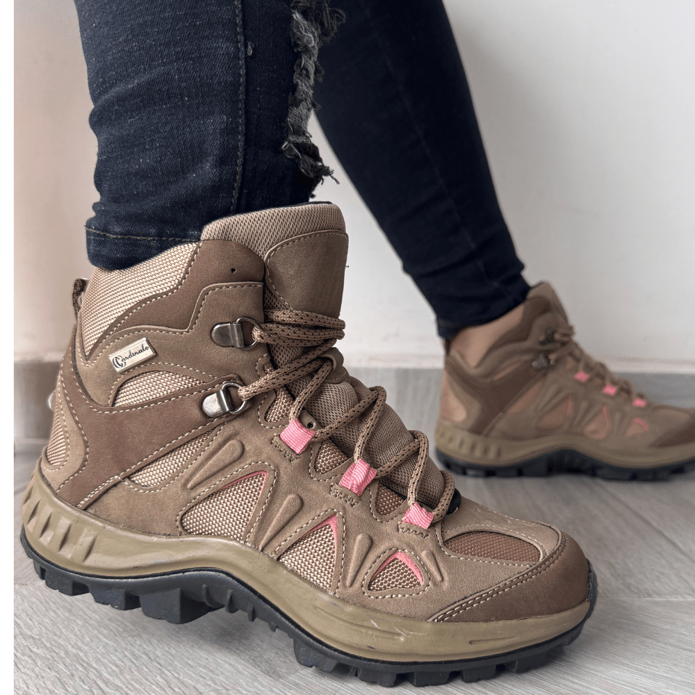 Bota mujer Outdoor Ref - 2468 Arena - Calzado Audor
