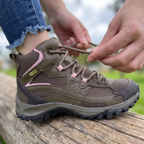 Bota mujer Outdoor Ref- 2492 Verde