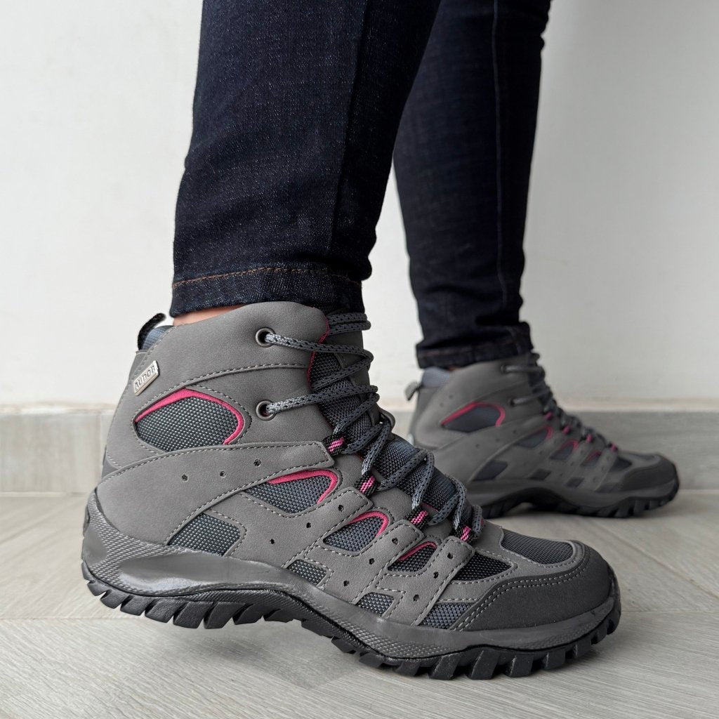 Bota mujer Outdoor Ref - 2493 Gris - Calzado Audor
