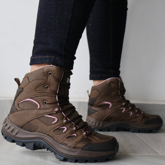 Bota mujer Outdoor Ref- 2495 Cafe