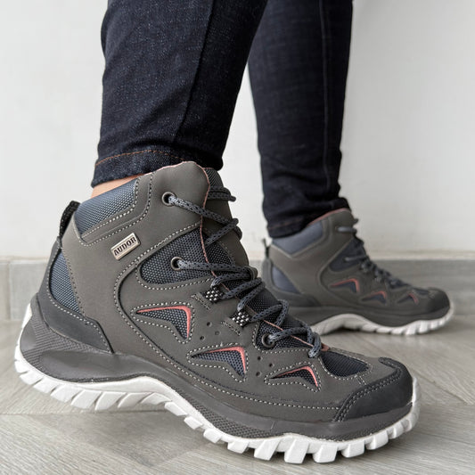 Bota mujer Outdoor Ref- 2502 Gris