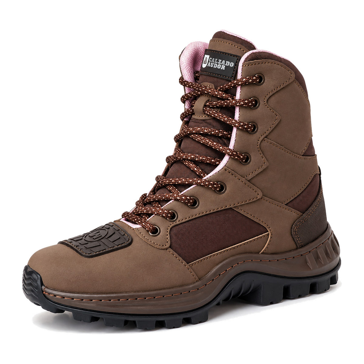 Bota mujer Motera Ref- 2614 Café