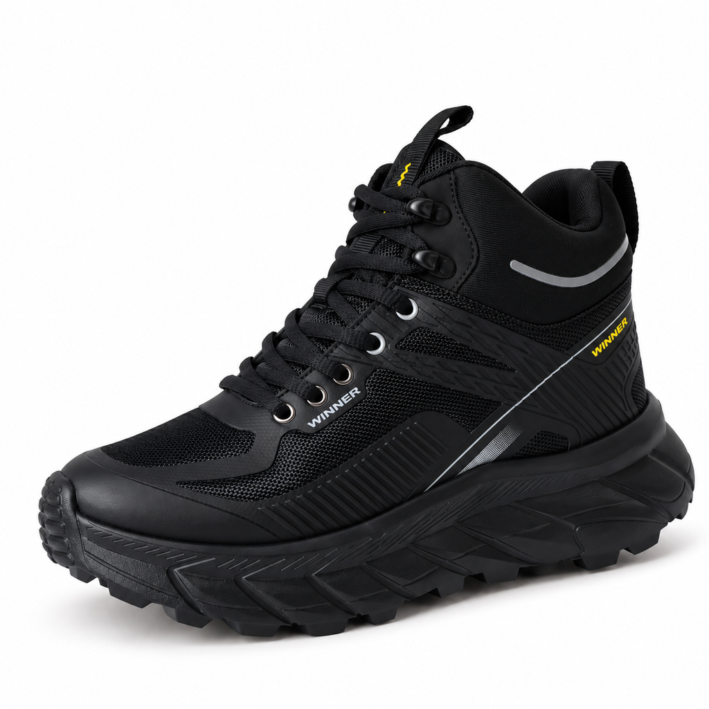 Bota suela liviana  Hombre 2674 Negra
