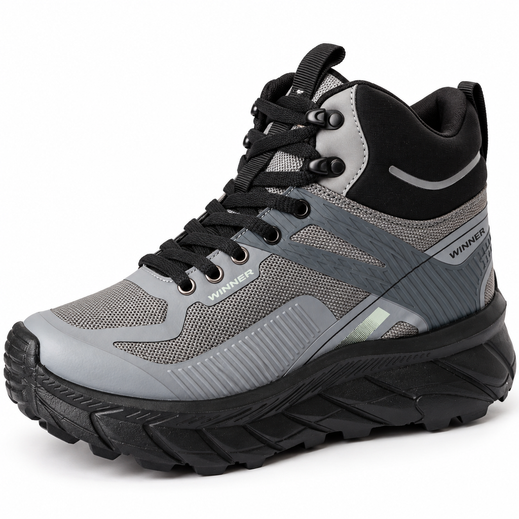 Bota suela liviana  Hombre 2674 Gris