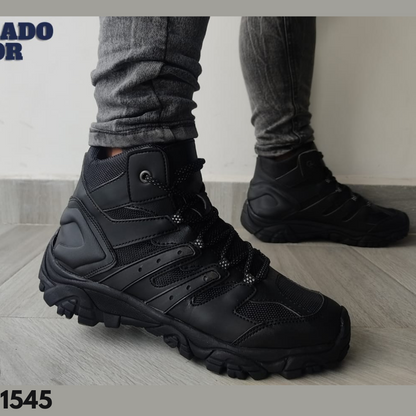 Bota Hombre Outdoor Ref- 1545 Negra