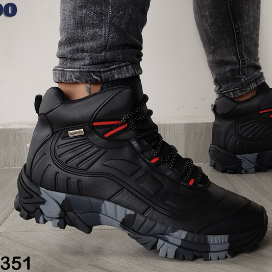 Bota Hombre Outdoor Ref- 351 Negra