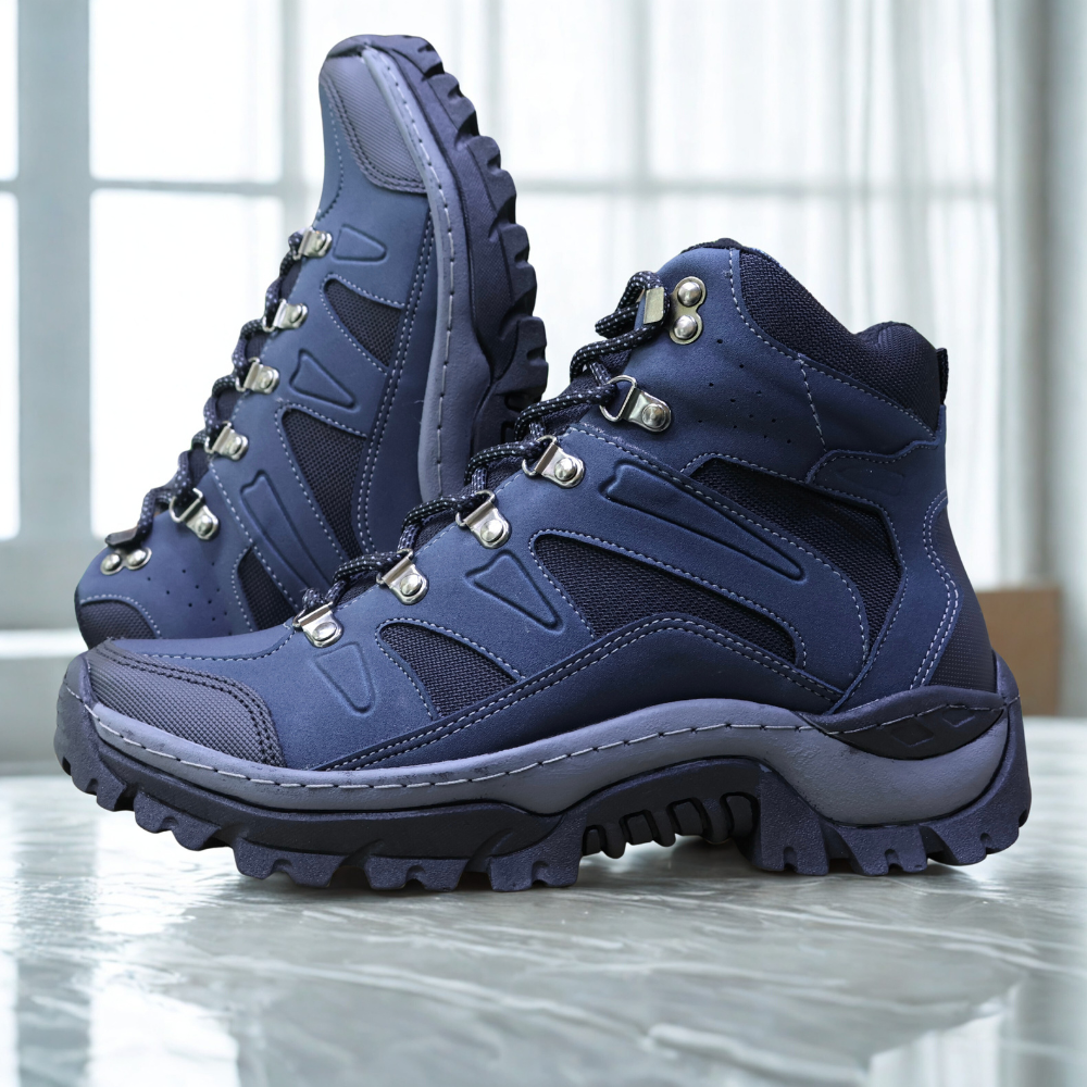 Bota Hombre Outdoor Ref- 401 Azul