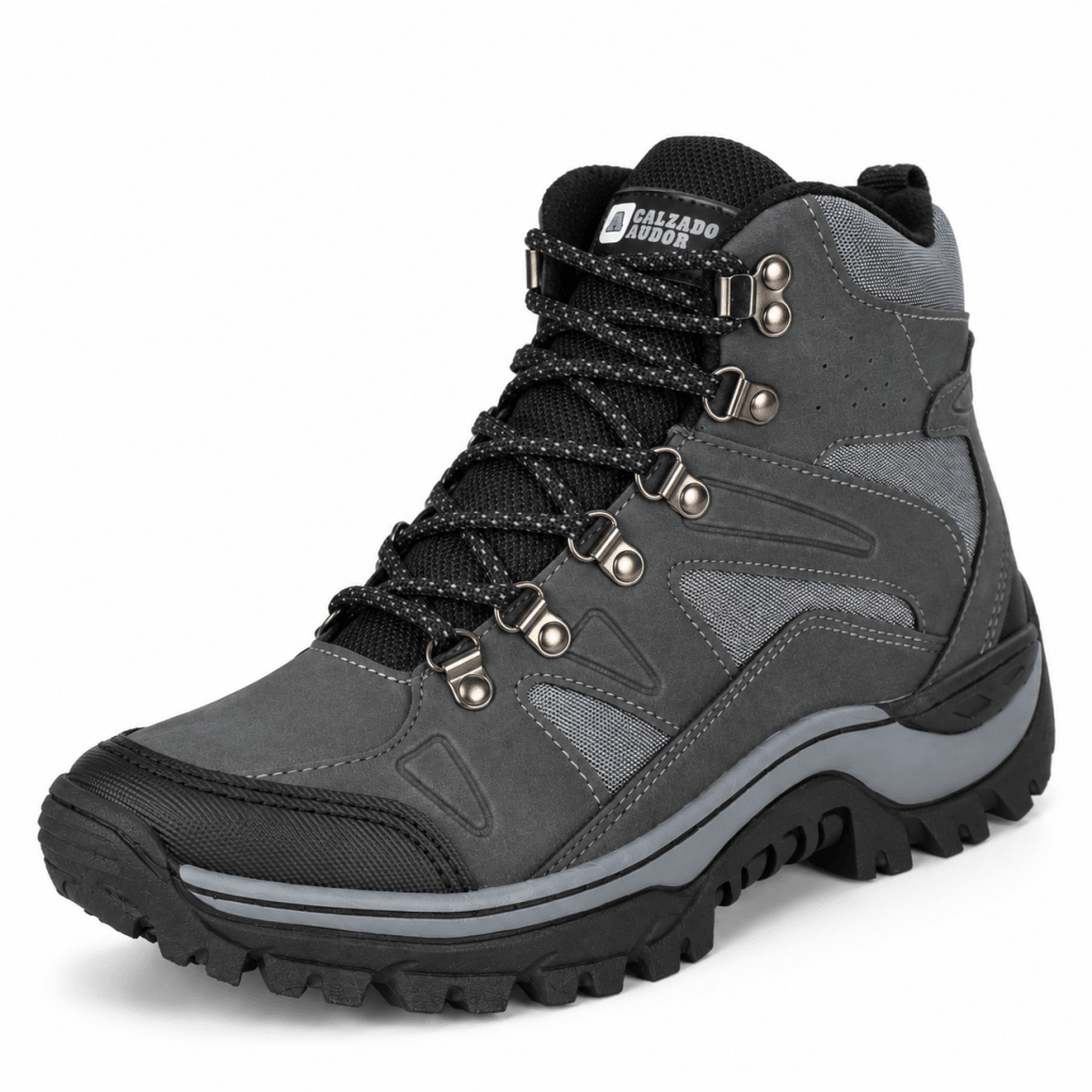Bota Hombre Outdoor Ref- 401 Gris - Calzado Audor