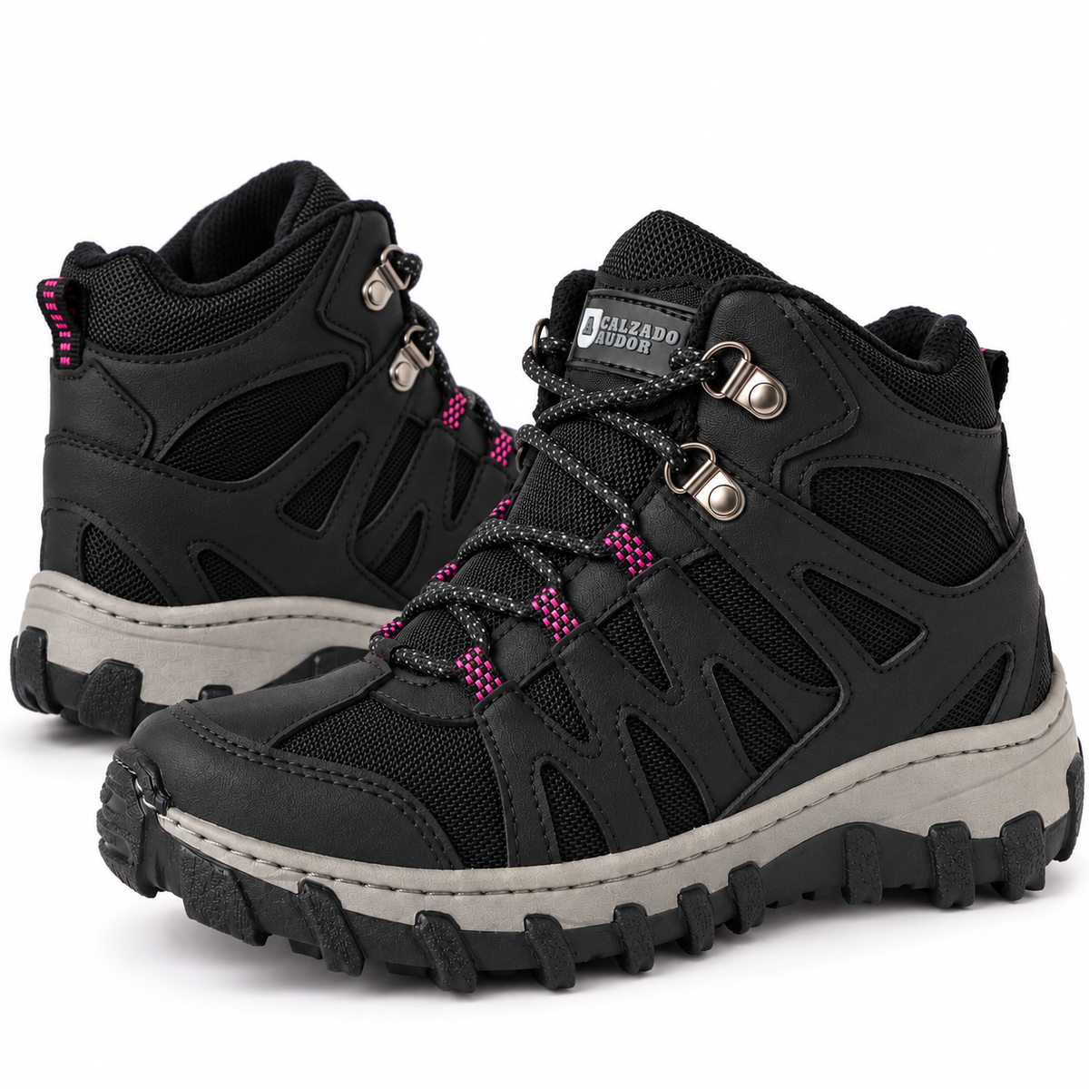 Bota mujer Outdoor Ref- 401 Negra