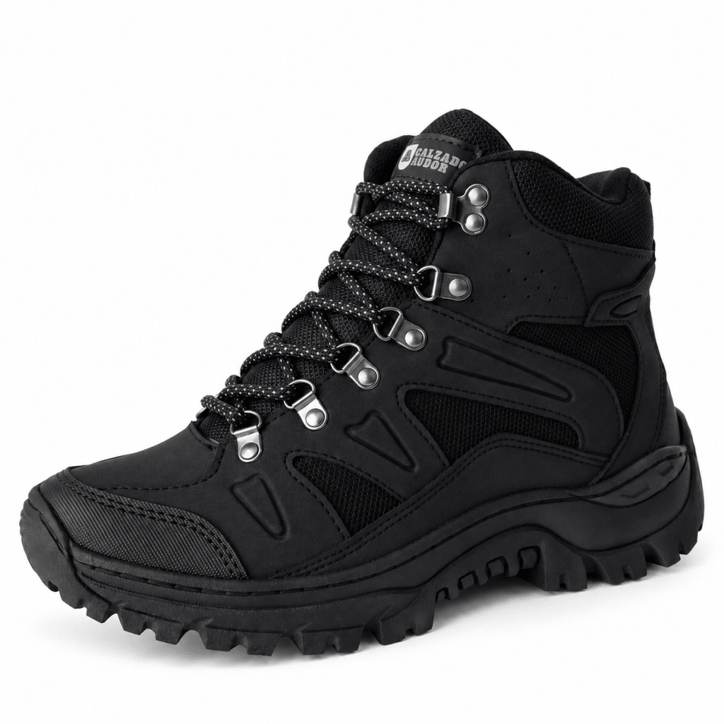 Bota Hombre Outdoor Ref- 401 Negra - Calzado Audor
