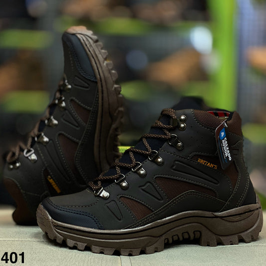 Bota Hombre Outdoor Ref- 401 Cafe