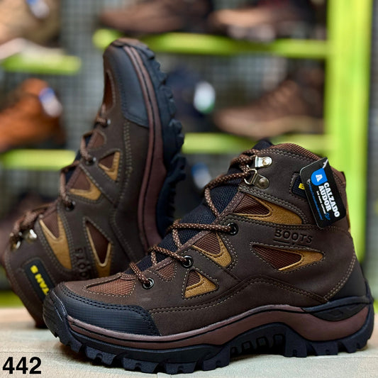 Bota Hombre Outdoor Ref- 442 cafe