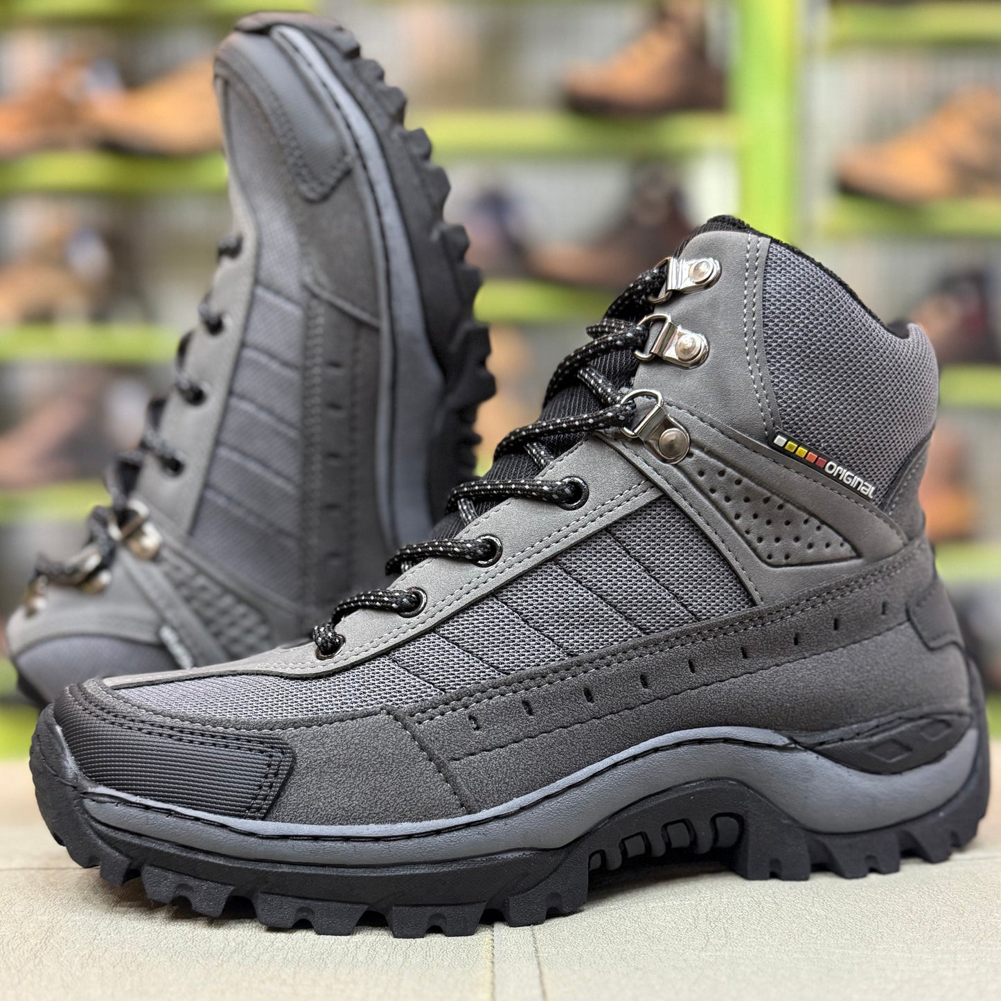 Bota Hombre Outdoor Ref- 444 Gris