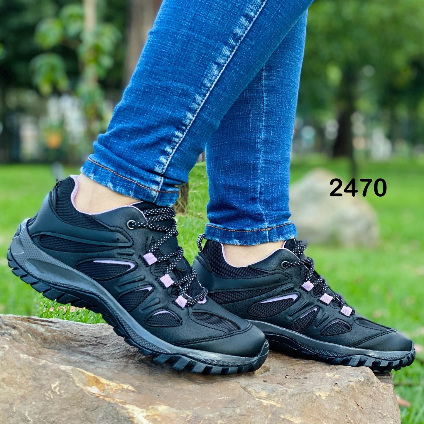 Zapato mujer Outdoor Ref- 2470 Negra