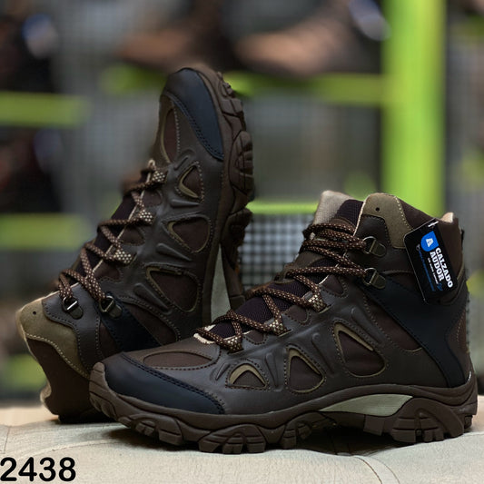 Bota Hombre Outdoor Ref- 2438 café