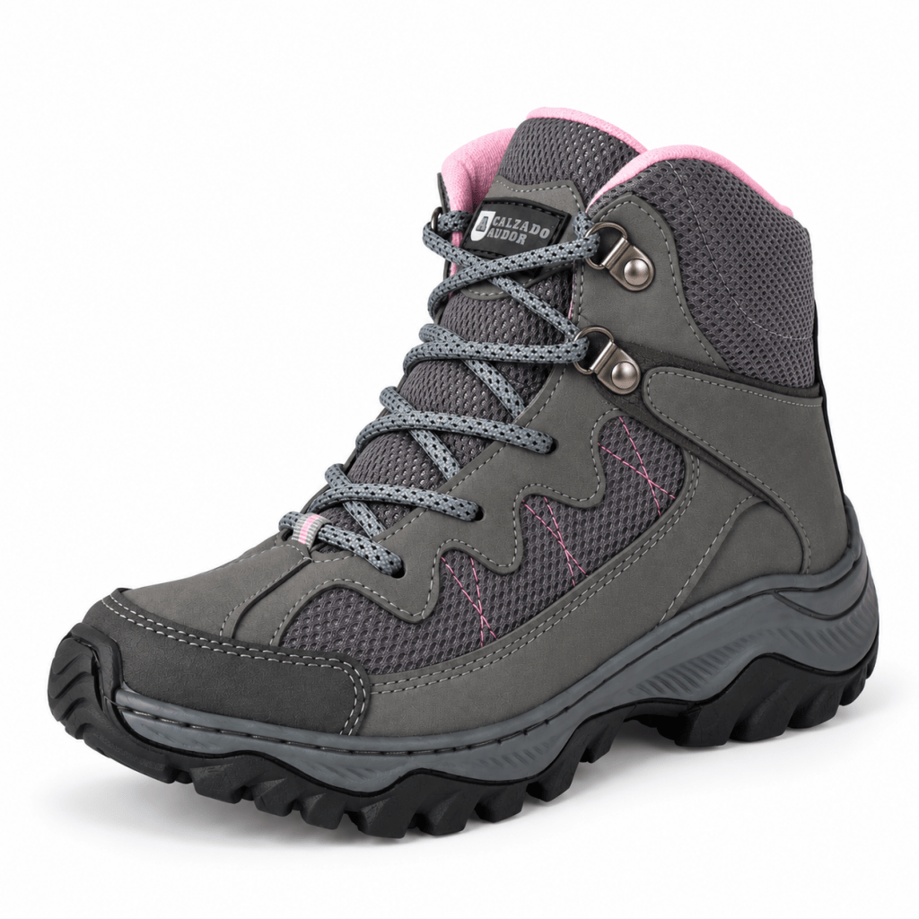 Bota mujer Outdoor Ref- 601 Gris - Calzado Audor