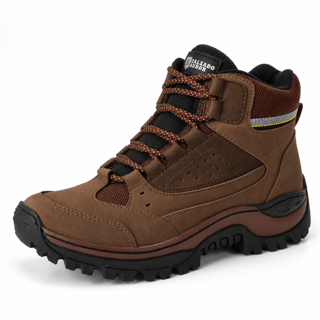 Bota Hombre Outdoor Ref- 601 Cafe - Calzado Audor