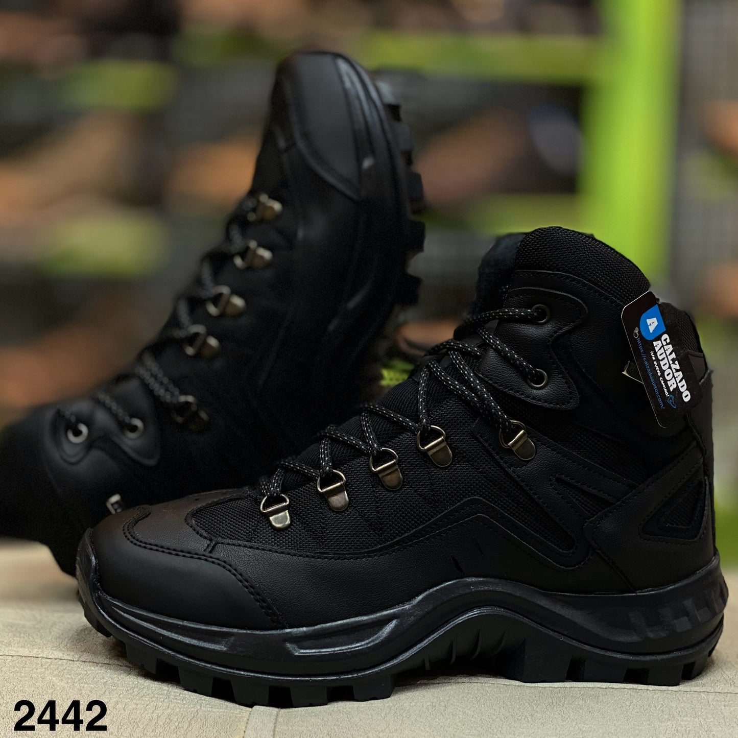 Bota Hombre Outdoor Ref- Negra 2442