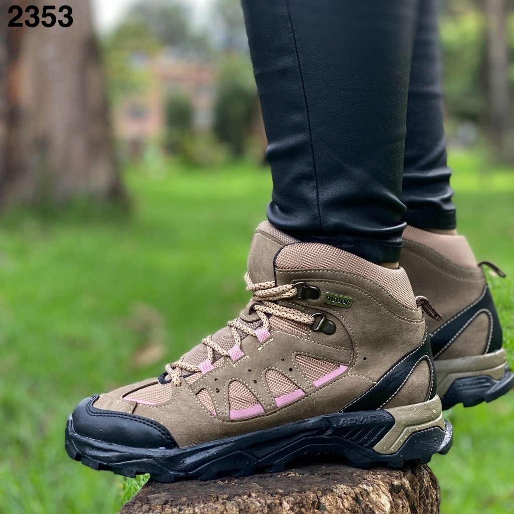 Bota mujer Outdoor Ref - 2353 Arena - Calzado Audor