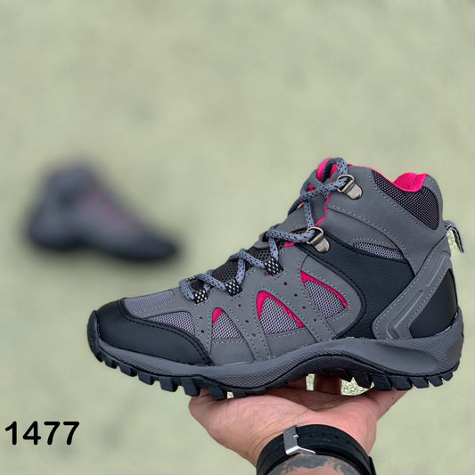 Bota Mujer Outdoor Ref 1477 gris